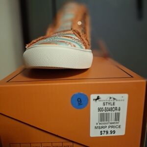 Montana West Orange Women's Sneakers